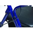 thumbnail image 2 of Lumex RJ4900B Walkabout Basic 4-Wheel Rollator, Blue, 2 of 2