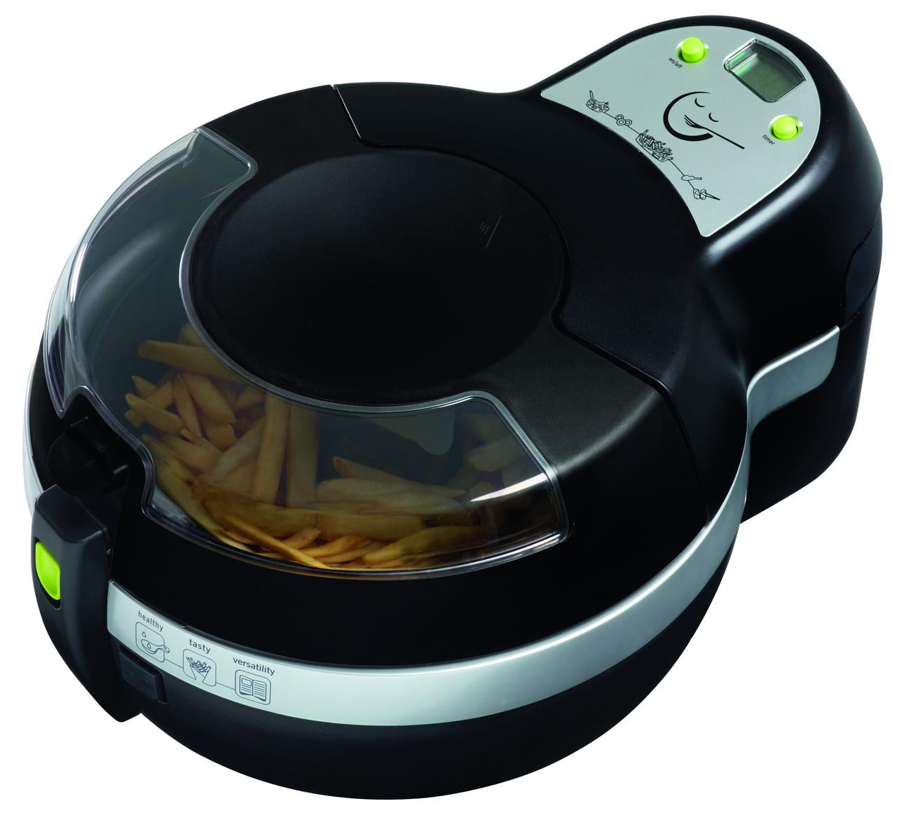 T-fal ACTi fry Black Low-Fat Air Fryer & Multi-Cooker 