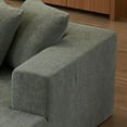 thumbnail image 5 of MAYEERTY Chenille L-Shaped Sectional Sofa Set,Minimalist Style Modular Sectional Sofa, Luxury Chenille Fabric Cloud Couch for Living Room, 5 of 6