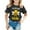 Black, variant on Shirts For Girls Vivid Honey Bee Graphic Printed Short Sleeve Casual Daily Tops Breathable Soft Home Wear Sweet Lovely Trendy Kids Basic Attire Girls Summer Tops Black 8-9 Years
