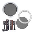 thumbnail image 2 of 2pcs Speakers Cover 2/3/4/5/6.5/8/10 Inch Protective Mesh Plastic Frame Protective Grille Circle Speaker Accessori, 2 of 5