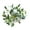 Green, variant on 1 Bunch 17.7" Artificial Pompon Mums Bouquet, Faux Silk Light Pink Allium Ball Flower Bunch for Baby Shower Tabletop Decoration (No Vase)