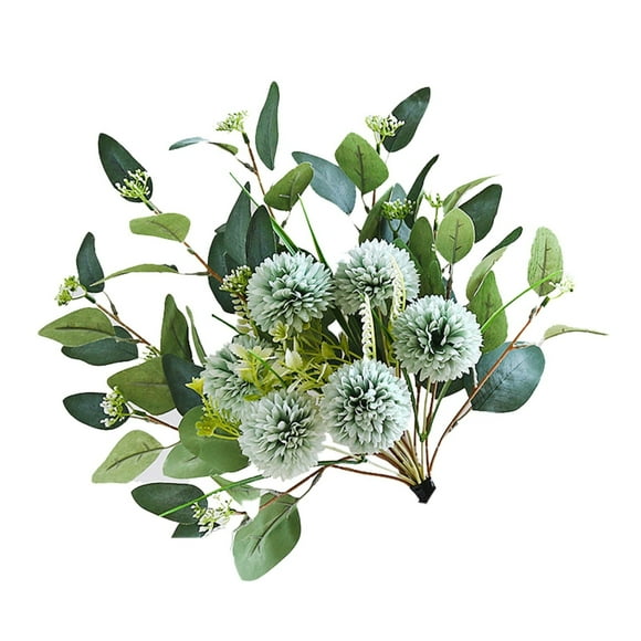 Ngxiha 1Pc 6 Decoration Bouquet Wedding Chrysanthemum Head Artificial Home Flower Home Decor