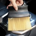 thumbnail image 2 of Becaristey Easy Operation Car Brush Smooth Line And Round Edge For High Precision Dusting Nylon Made Interior Yellow 11 x 6.5cm 1Set, 2 of 6