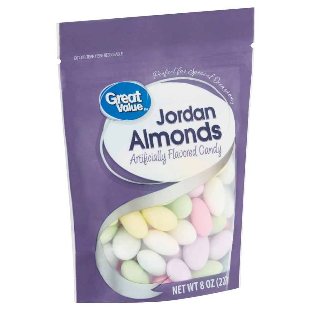 Great Value Jordan Almonds Candy, 8 oz - Walmart.com - Walmart.com