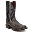 thumbnail image 2 of Dan Post Boots Mens Alamosa Embroidered Ostrich Square Toe Pull On Cowboy, 2 of 5