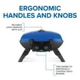 thumbnail image 4 of Napoleon TravelQ 285 1-Burner Portable Propane Gas Grill in Blue, 4 of 10