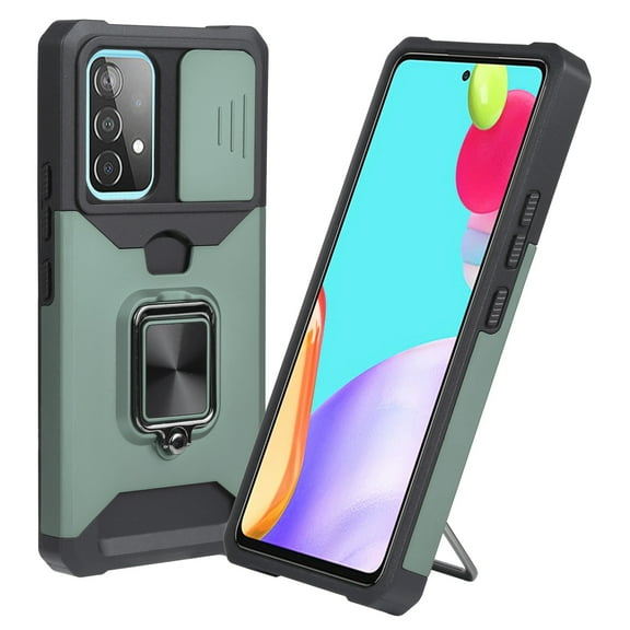 For Samsung Galaxy A53 5G Sliding Camera Cover Design PC   TPU Shockproof Phone Case