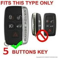 thumbnail image 5 of Dobrev Silicone Cover Keyless Entry Fob Case Protector Skin for Land Rover Range Rover Evoque LR2 LR4 Sport Freelander Discovery Smart Key, 5 of 5