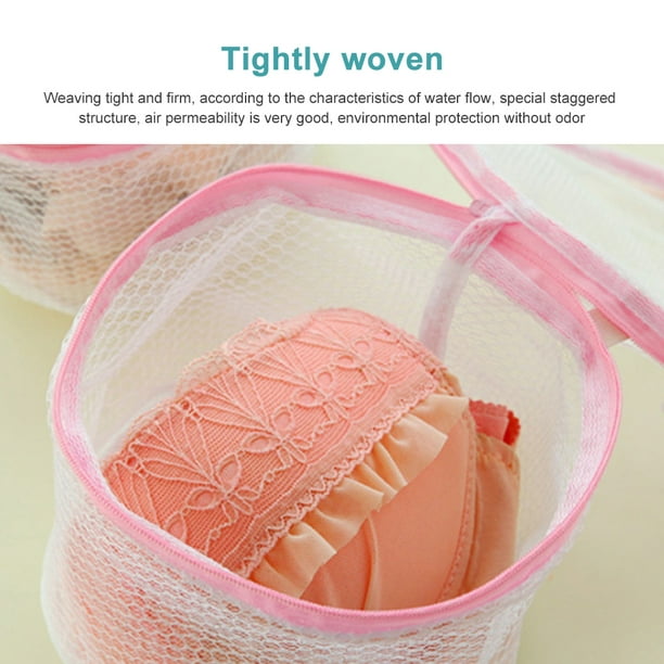 Bra Washing Bag Zipped Laundry Washing Bag for Bras, Fabric Lingerie  Delicates Laundry Bag Underwear Bag Basket Mesh Net for Bras, Socks, Panty,  Undershirt for Washing Machine 