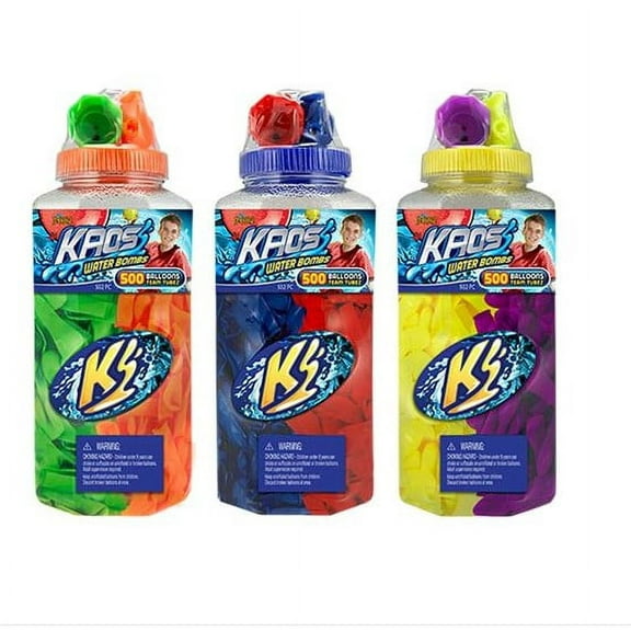 Kaos Water Balloon, 500 Count