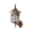 A, variant on 2Pcs Outdoor Solar Wall Light, Rustic Lantern Wall Mounted Light Fixture, Retro Exterior Bulb Holder with Dusk to Dawn Sensor, Classic Design Porch Light for Garden, Patio, Yard