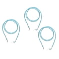 thumbnail image 2 of MERIGLARE 3 Pieces Eyeglass Rope Chain Glasses Cord Strap Landyard Holder Light Blue, 2 of 8