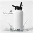 thumbnail image 4 of Termo  Bloosom para Café Y Agua 3 Tapas 32 Oz 950 Ml Blanco, 4 of 4