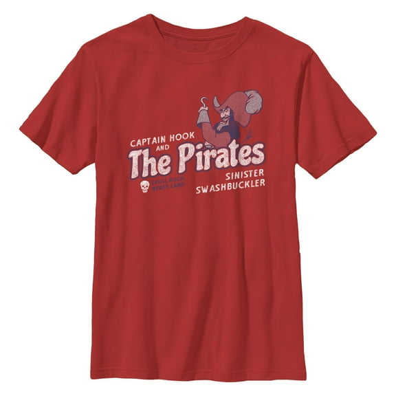 Boy's Peter Pan Captain Hook And The Pirates Graphic T-Shirt