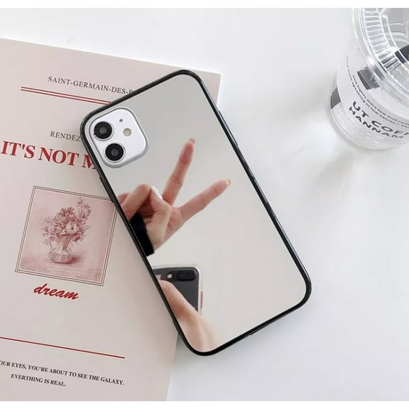 Crystal Mirror Plating iPhone 11 Pro Max Case Soft Flexible TPU Shockproof and Scratch Resistant Protection Cover