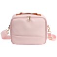 thumbnail image 1 of Bolsa Multifuncional para Cámara de Exterior, Acolchada, para Hombro, Bandolera, Color Rosa., 1 of 5