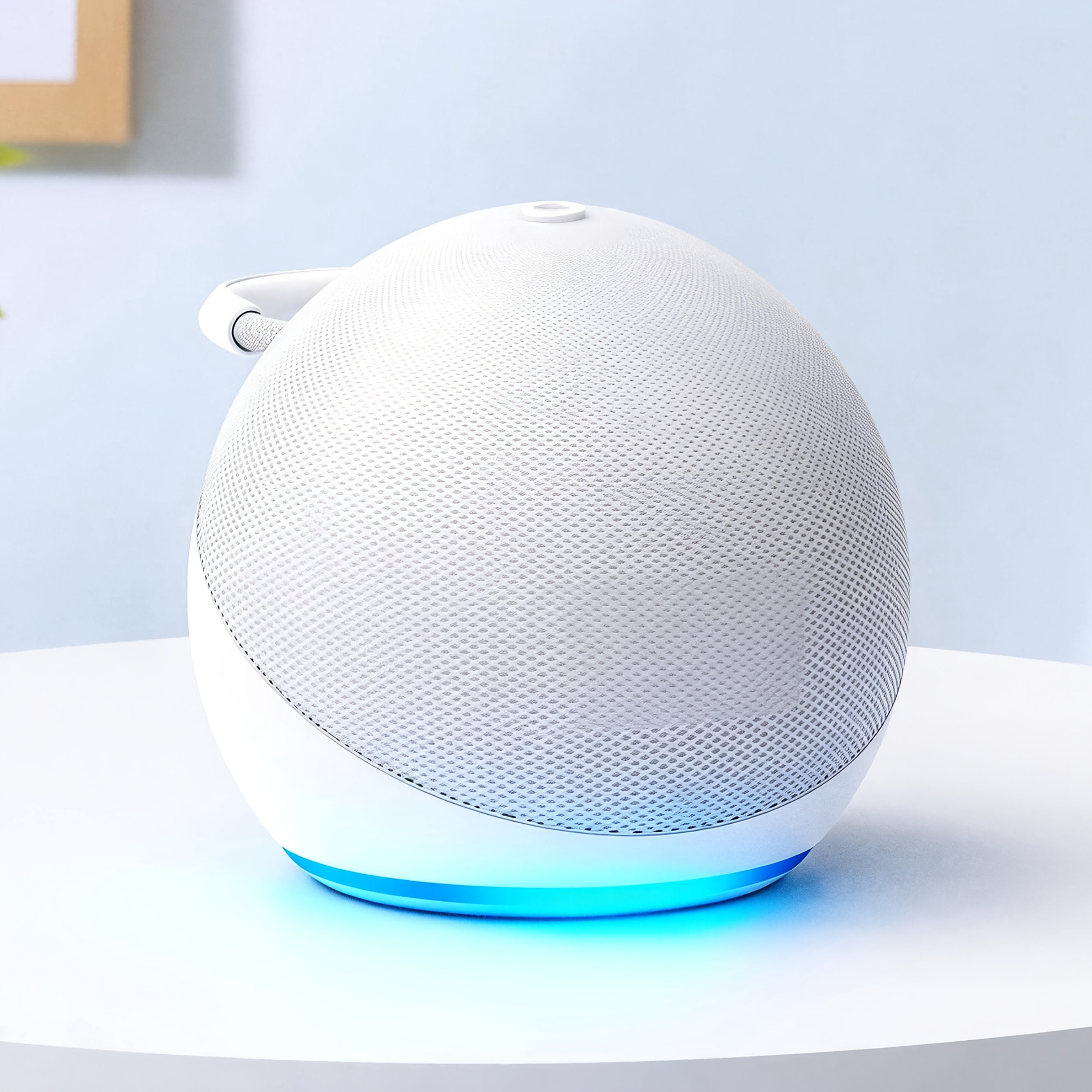 5th Generation Alexa smart Speaker with RGB Lighting & Wireless Subwoofer Base - Portable Dot Speaker Compatible for Echo, Stereo Sound System for, Desktop, TV Audio, Available in 3 Colors