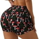 thumbnail image 1 of Fotbe Red Mushrooms Shorts Sin Costuras – Shorts Deportivos de Cintura Alta para Mujer, Elásticos para Gimnasio, Yoga, Running o Ciclismo-Large, 1 of 8