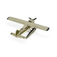 thumbnail image 5 of Contemporary Home Living 14" White and Yellow Sea Propeller Plane Tabletop Decoration, 5 of 8