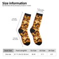 thumbnail image 2 of Bingfone Compression Socks for Women and Men Long Socks for Running Athletic Cycling Nurse- Desert Camouflage, 2 of 6