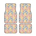thumbnail image 2 of Uemuo Car Floor Mats - Snake Pattern Carpet Floor Mats for Cars, Auto Accessories Front & Rear Car Floor Foot Mat Sets of 4 Pieces, 2 of 6