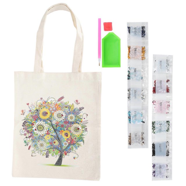 DIY Diamond Painting Bag, Exquisite Rhinestone Painting Tool Kit, Gift BB002