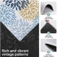 thumbnail image 3 of Blue Floral and Petal Pattern Kitchen Rugs Sets Of 3,Kitchen Runner Rugs Non Skid Washable,Decorative Kitchen Floor Mats for Kitchen,Sink,Laundry,17"x30"+ 17"x47" + 17"x59", 3 of 6