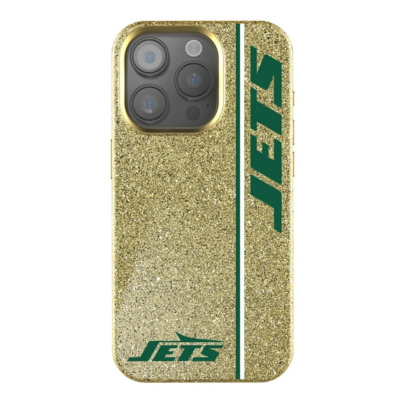 Keyscaper Gold New York Jets iPhone Bling Case
