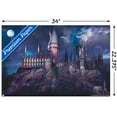 thumbnail image 3 of The Wizarding World: Harry Potter - Hogwarts At Night Wall Poster, 22.375" x 34", 3 of 4