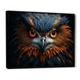 thumbnail image 2 of Designart "Portrait Of Wise Owls" Animals Owl Floater Framed Wall Art Prints, 2 of 5