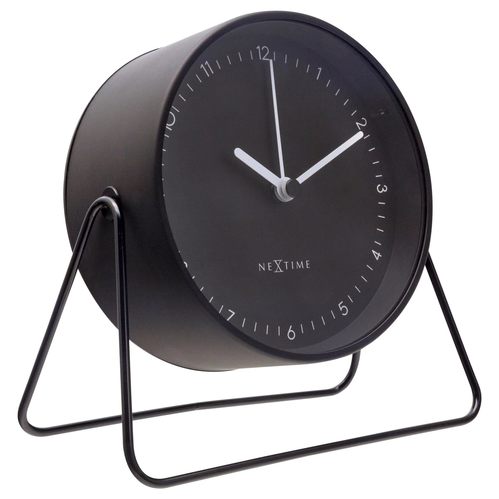 NEXTIME ALARM CLOCK BERLIN BLACK
