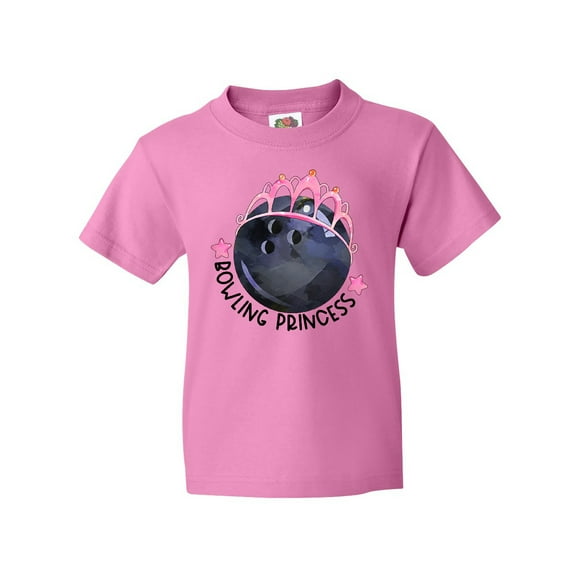 Inktastic Bowling Princess- Tiara Youth T-Shirt