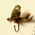 thumbnail image 1 of Creative wall hanging bird decoration coat hook porch key hook wall hanging coat hook door trim hook (send nails and screws), 1 of 16