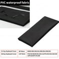 thumbnail image 3 of Piano Keyboard Dust Cover for 88 Keys Digital Piano Keyboard Cover Electronic Piano Keyboard Protector Covers, 3 of 8
