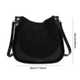 thumbnail image 3 of Bolsa De Hombro Retro Bolso bandolera informal para mujer, bolso bandolera para citas con retales, bolso bandolera con conjunto de monedero, 3 of 6