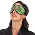thumbnail image 3 of IAUYY Sleep Mask, Super Soft Eye Masks with Adjustable Strap, Lightweight Comfortable Blindfold,Perfect Blocks Light for Men Women Forest Elk, 3 of 7