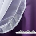 thumbnail image 5 of NICETOWN Purple Double Layer Blackout Curtain for Children Room, Thermal Insulated Grommet Ombre Design Blackout with Sheer Mix and Match for Bedroom, Purple, 2 Panels, W52 x L84, 5 of 8