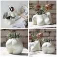 thumbnail image 1 of Mini Lower Body Pot, with Drainage Holes, Plant Pot, Cute Christmas-, 1 of 5