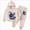 A126-Khaki, variant on Boys Clothes Boy Outfits 2-Piece Long Sleeve Sweatshirt Tops and Pants Fall Winter Outfits Set(Grey,4-5 Years)