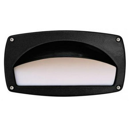 

Dabmar Lighting P-CVR-DSL1014-B Recessed Brick Step & Wall Light with Eyelid Black