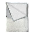 thumbnail image 2 of Abstract Soft Flannel Fleece Throw Blanket, Brickwork Concrete Room with 3 Ceiling Lamps Modern Minimalistic Design, Cozy Plush for Indoor and Outdoor Use, 60" x 80", Black and White, by Ambesonne, 2 of 5