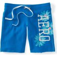 thumbnail image 1 of Aeropostale Womens Stripe Athletic Bermuda Shorts, Azul, Small, 1 of 1