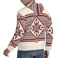 thumbnail image 6 of Xecao Fashion Tatreez Pattern Men's Adult Pullover Hoodie,Hooded Sweatshirt-3X-Large, 6 of 7