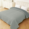 thumbnail image 6 of decorUhome Waterproof Sofa Cover for Dogs, Reversible Couch Covers Washable for Furniture (52x82 Inch, Grey/Dark Grey), 6 of 9
