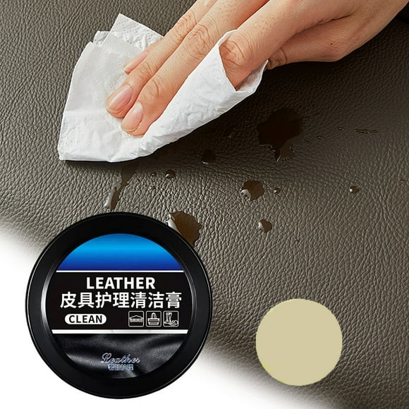 Crema reparadora de cuero para coches, muebles y bolsas - Removedor de arañazos, acondicionador y tratamiento protector para zapatos, chaquetas y asientos