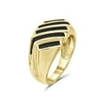 thumbnail image 2 of 3/4 Carat T.W. Black Diamond 14k Gold Over Silver Men's Ring, 2 of 4