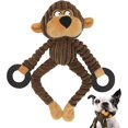 thumbnail image 1 of Squeaky Puppy Toys, Plush Puppy Chew Toys For Teething, Dog Toys For Small Dogs, Small Dog Toys For Small Breed, Cute Monkey Interactive Dog Toys, 1 of 4