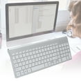 thumbnail image 3 of Keyboard and Optical Mouse Set, Easy To Carry Keyboard and Mouse Combo 2.4G Wireless Lightweight with Rgonomic Design for Office Use for Home, 3 of 7