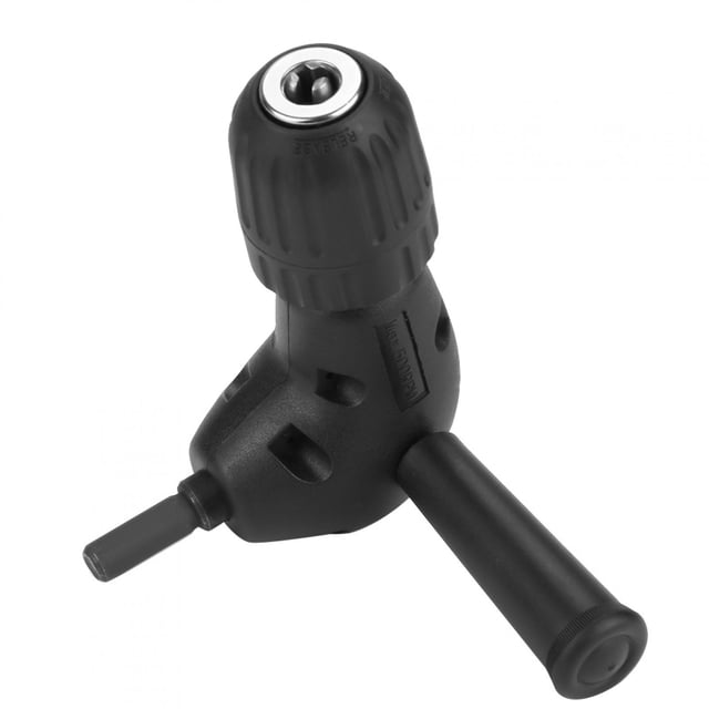 Convenient Right Angle Drill Attachment, High Efficiency Right Angel Drill Turning Adapter, Lightweight For Toolbox Right Angle Drill